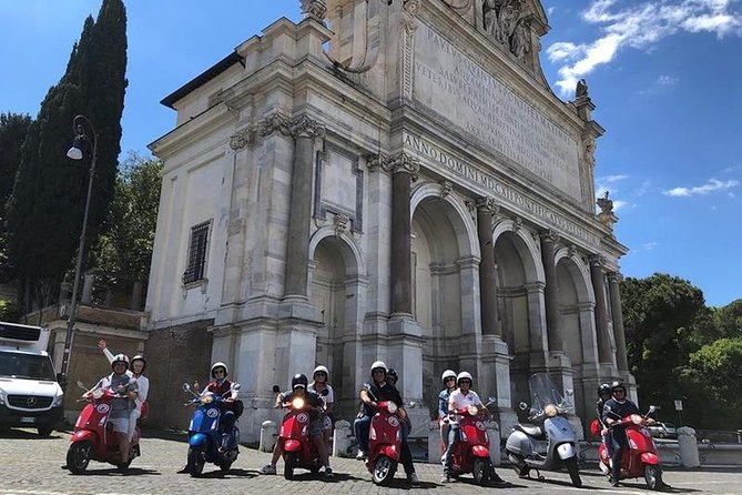 Beautiful Roma Tour on Vespa with Driver - St. Peter’s Basilica as an optional stop