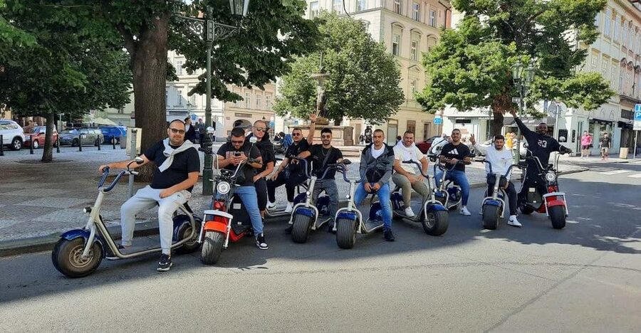 Berlin: 2-Hour City Guided Tour on a Fat Scooter - Checkpoint Charlie and the former border