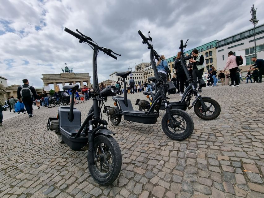 Berlin: 3-H VIP Private E-Scooter Highlights Tour - Getting started at Claire-Waldhoff-Straße 6