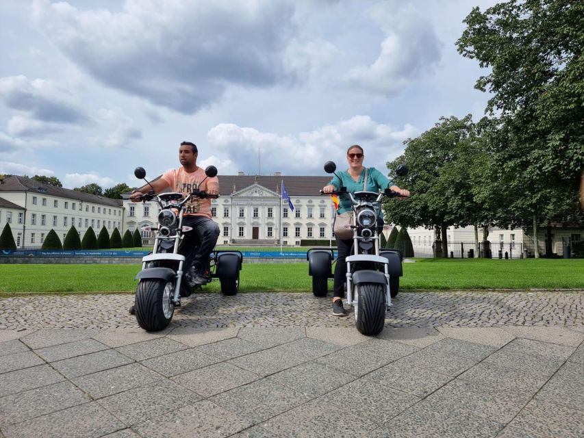 Berlin: 3-Hour Guided Small Group Fat Tire E-Scooter Tour - Along the Spree and through Berlin’s parks