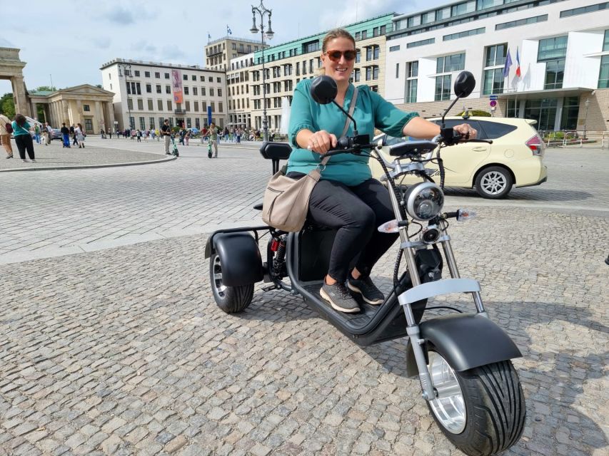 Berlin City: 2 Hour Guided Fat Tire E-Scooter Tour - Who should book this ride