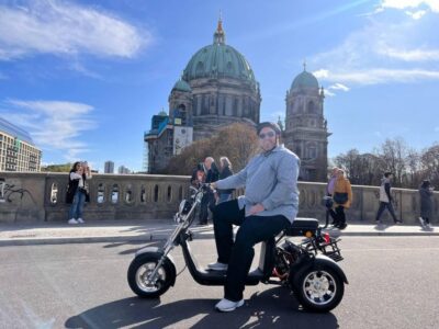 Berlin City: 2 Hour Guided Fat Tire E-Scooter Tour