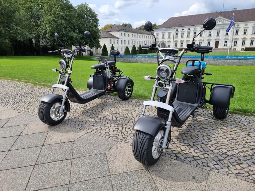 Berlin City: 2 Hour Guided Fat Tire E-Scooter Tour - The Holocaust Memorial requires a slower look