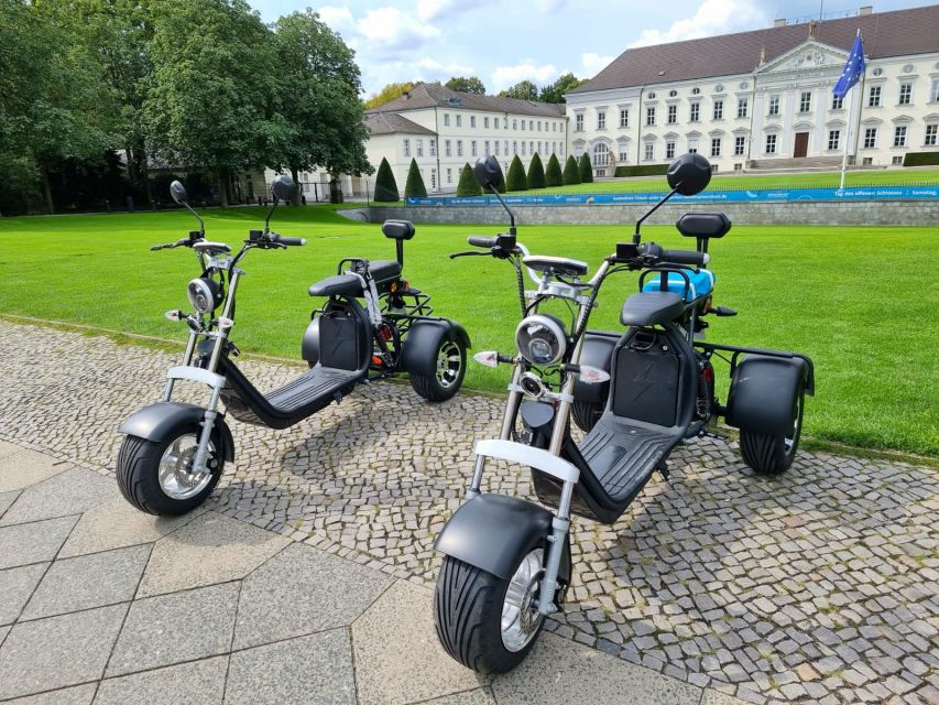 Berlin City: 2 Hour Guided Fat Tire E-Scooter Tour - Checkpoint Charlie and Berlin Wall history
