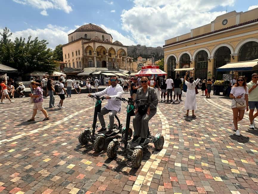 Best of Athens Electric ATV Scooter Tour - Areopagus and Pnyx: Athens from above