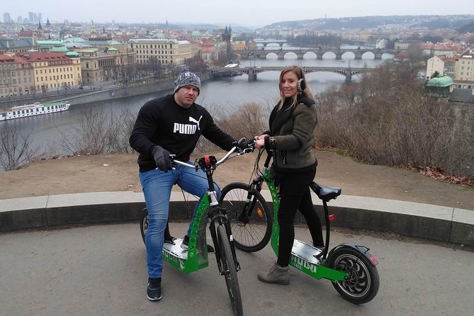 Best Prague Viewpoints: Guided E-Scooter Tour - Wenceslas Square and New Town
