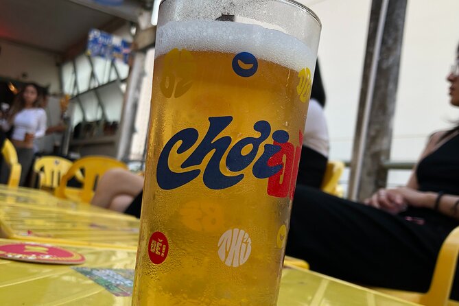 Bia & Bites - Saigon Craft Beer on Vintage Vespa with Dinner - Stop four in District 1: three final drinks and a rooftop finish