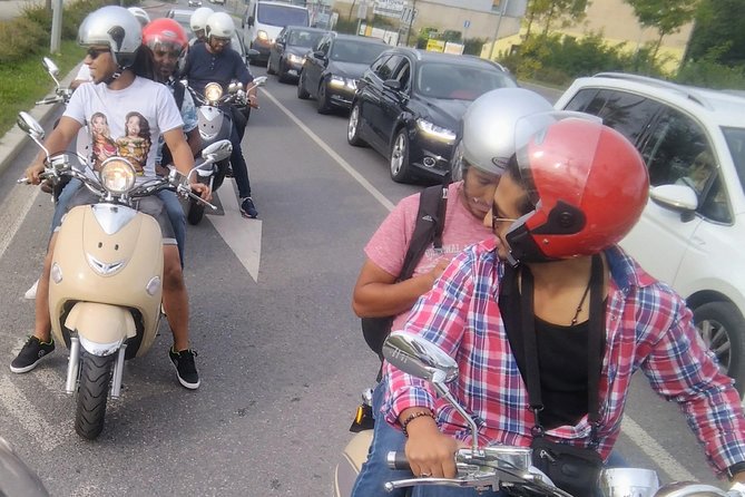 Big scooter tour of Prague, for two (audio guide) - Key points at a glance