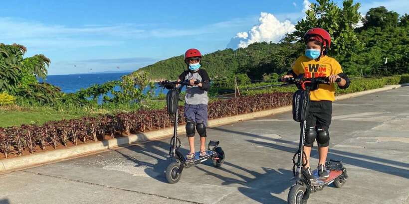Boracay: Dualtron E-Scooter Ride - Puka Beach and the Northern Coast