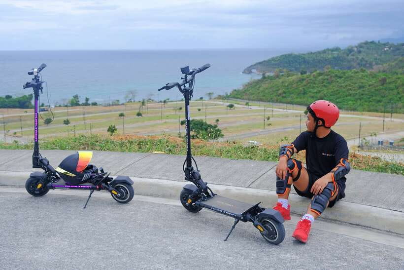 Boracay: Dualtron E-Scooter Ride - What the Ride Feels Like on Boracay Roads