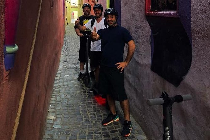 Brasov Old Town Guided Tour With Electric Scooters - Rope Street and Council Square