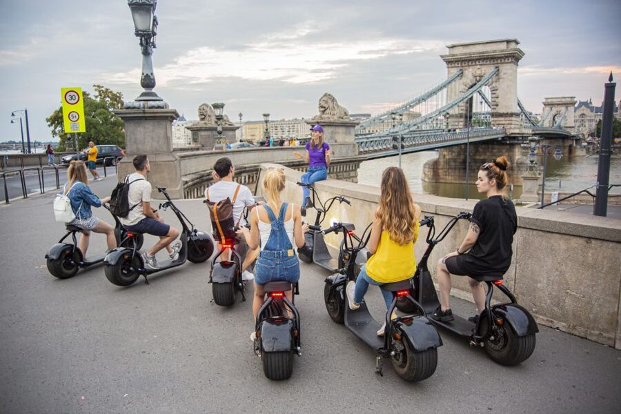 Budapest: E-Scooter Top Sights Tour with Fisherman's Bastion - Getting started near Deák Ferenc tér