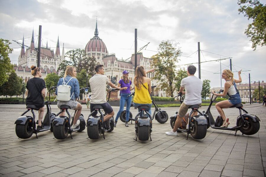 Budapest: Guided City Sights Tour by E-Scooter - Margaret Island offers a quiet half-hour