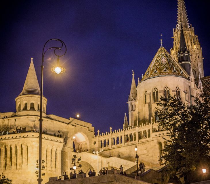 Budapest: Night Tour on MonsteRoller e-Scooter - District I and the final panorama