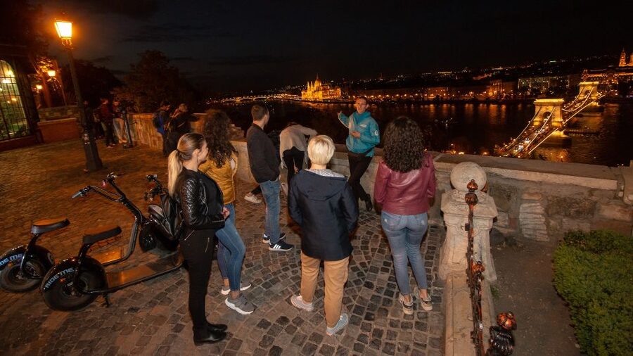 Budapest: Night Tour on MonsteRoller e-Scooter - How much riding is involved