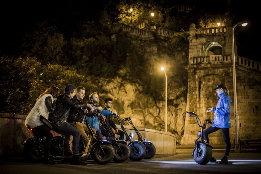 Budapest: Night Tour on MonsteRoller e-Scooter - Meeting at Deák Ferenc tér