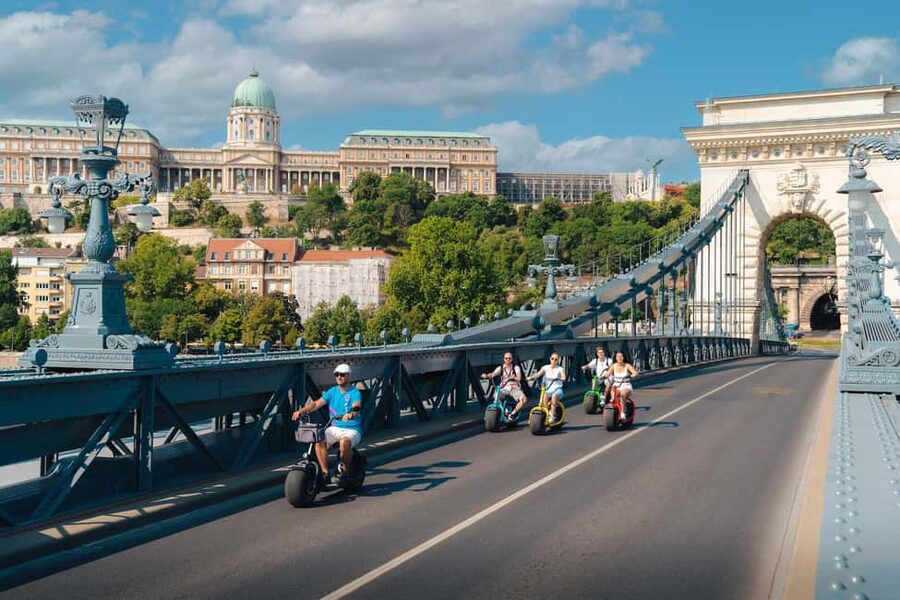 Budapest: Small-Group MonsteRoller E-Scooter Tours - Parliament and the Danube side of Pest