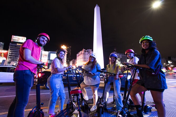 Buenos Aires Night Tour on Electric Scooter - Malvinas and Argentine identity at the fallen soldiers monument