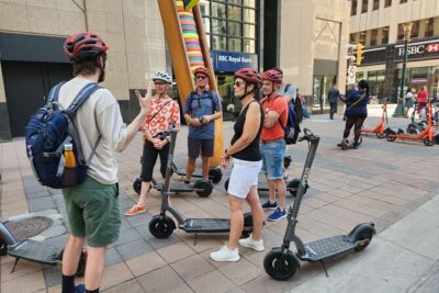 Calgary City Highlights 2 Hour E-Scooter Tour
