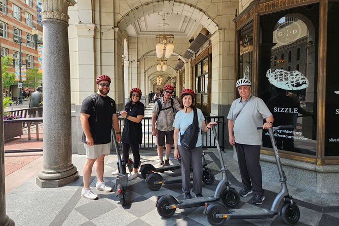 Calgary City Highlights 2 Hour E-Scooter Tour - The Bow and Calgary’s changing skyline