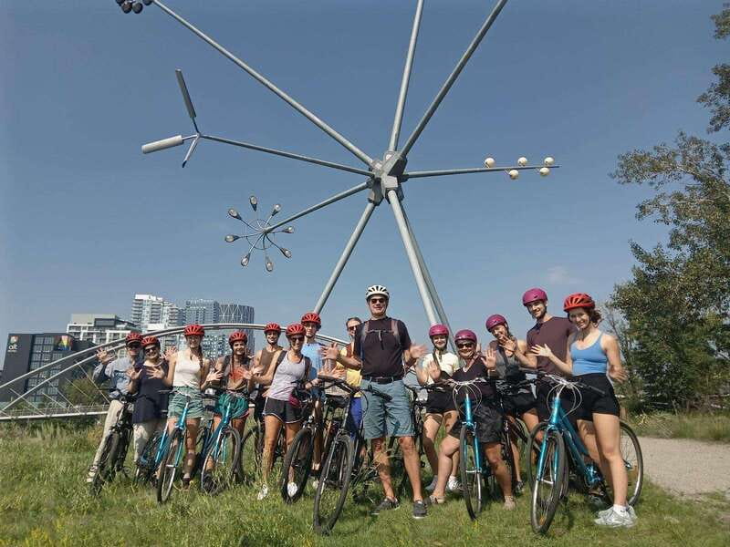 Calgary: E-Scooter City Highlights Tour - The middle of the route: room for the city to unfold