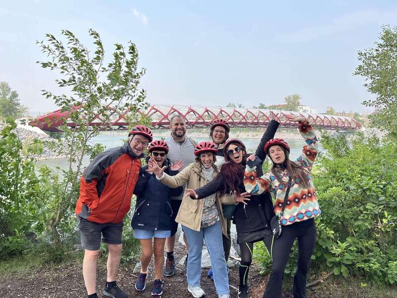 Calgary: E-Scooter City Highlights Tour - Peace Bridge: the tour’s best photo pause