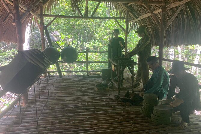 Can Gio Mangroves - Monkey Island by Motorbike and Scooter - Lunch and the Can Gio seafood market