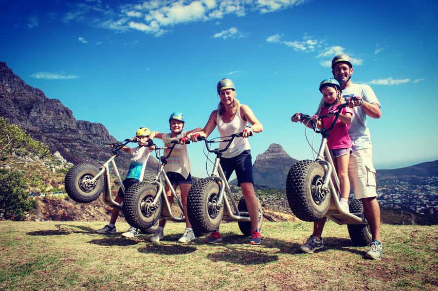 Cape Town: Table Mountain Gravity Scooter Tour - Meeting at Kloof Nek and riding to Signal Hill