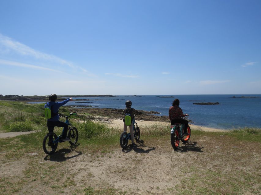Carnac: Unusual rides on all-terrain electric scooters - Returning by the cycle path to Kerhillio Beach
