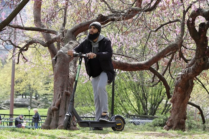 Central Park Electric Scooter Rentals - Riding through the park at your own pace