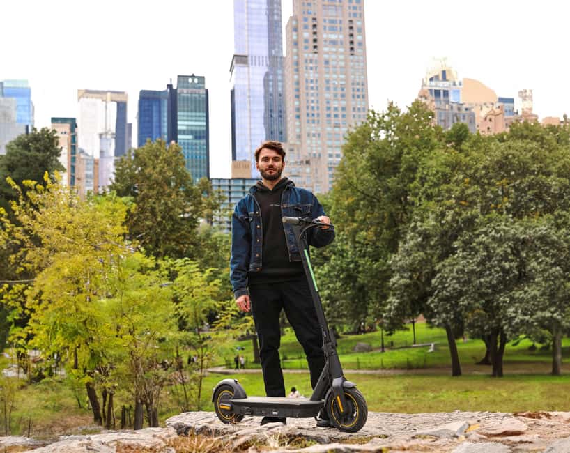 Central Park Escooter Rentals - Bethesda Terrace and Bow Bridge