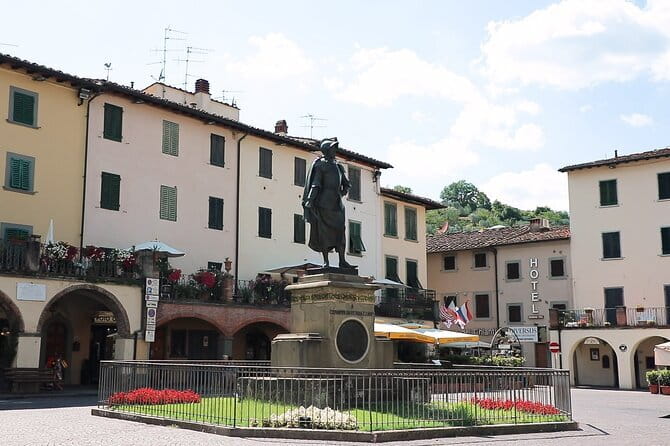 Chianti Hills: App‑Guided e‑Vespa Tour + Lunch in Greve - Montefioralle, a small medieval stop