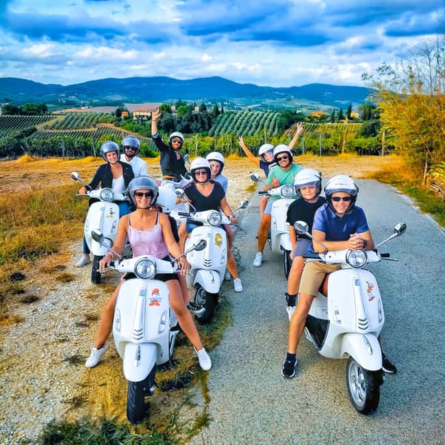 Chianti Tour by Vespa from Florence - The ride through the Chianti Hills
