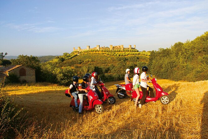 Chianti Vespa Adventure – Small Group from Florence - The cypress avenue and Tuscan villa lunch