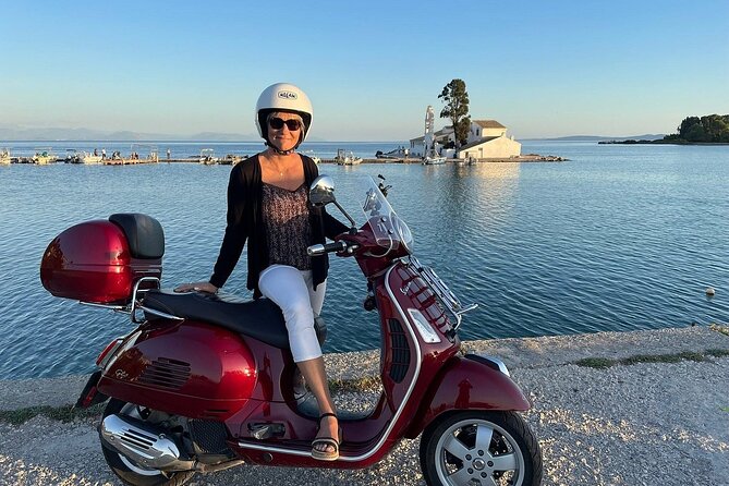 Corfu 300cc Vespa Scooter Rental - What the 300cc Vespa feels like on Corfu roads