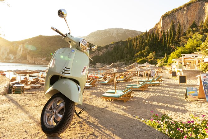 Corfu 300cc Vespa Scooter Rental - Equipment that earns its place