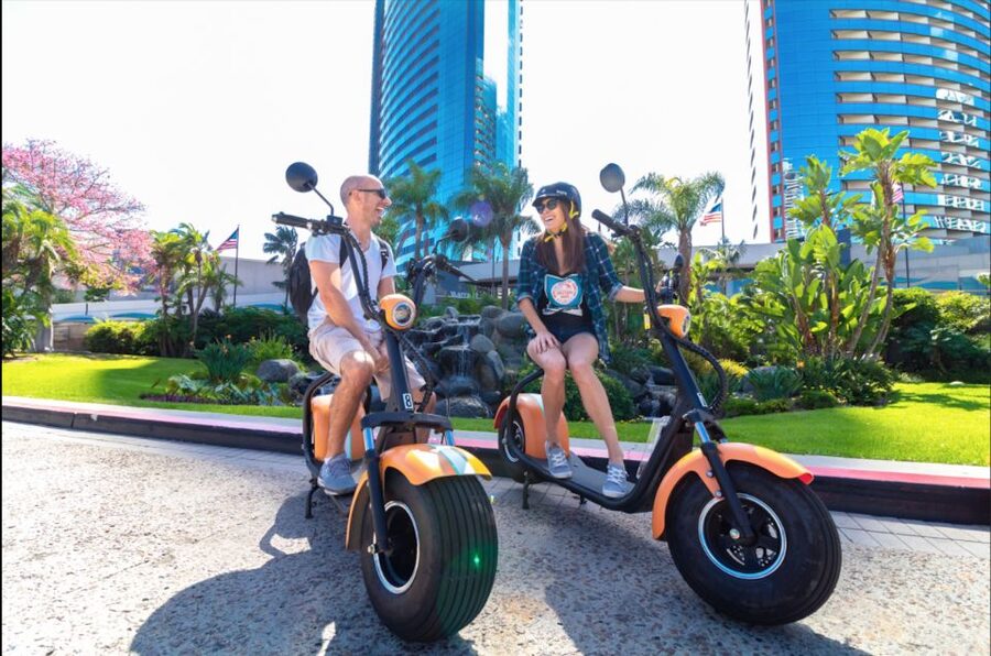Coronado: GPS-Guided Scooter Tour & Round-Trip Ferry - Why a scooter works well for Coronado