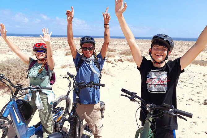 Corralejo E-trial Scooter Off Road Tour - Lomo Blanco and volcanic ground