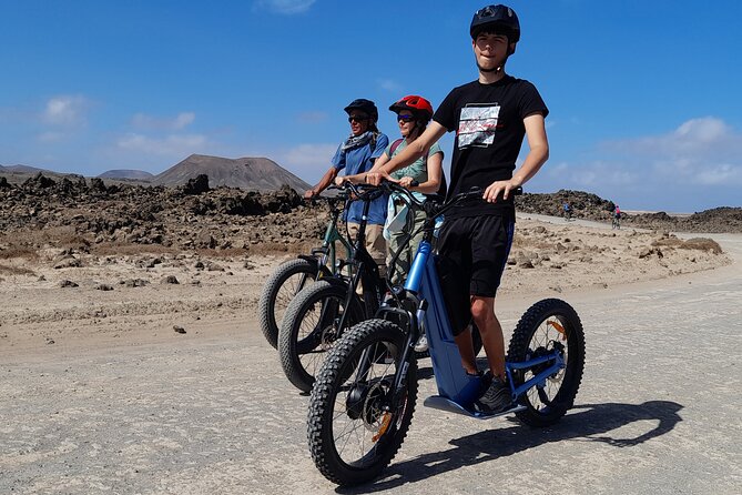 Corralejo E-trial Scooter Off Road Tour - Playa del Bajo de la Burra and the final coastal stretch