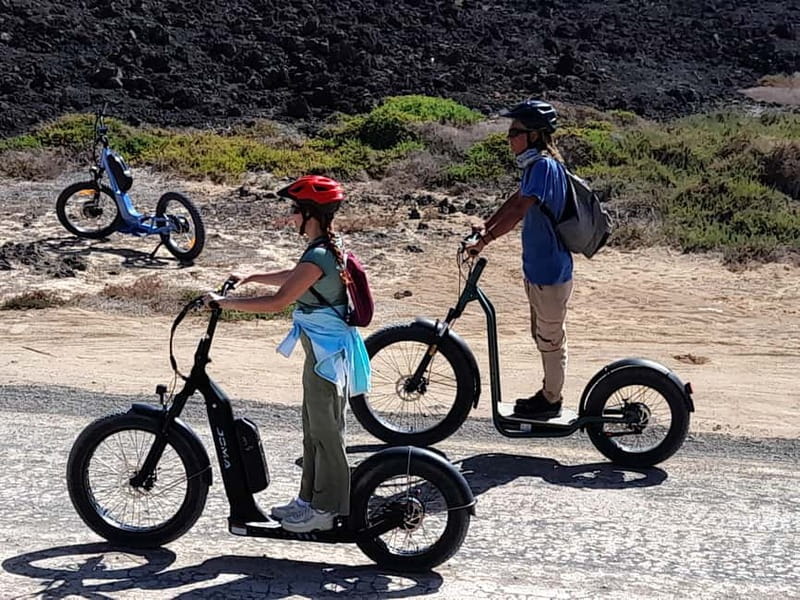 Costa Calma: E-bike Tour/E-scooter - What this Costa Calma ride is really about