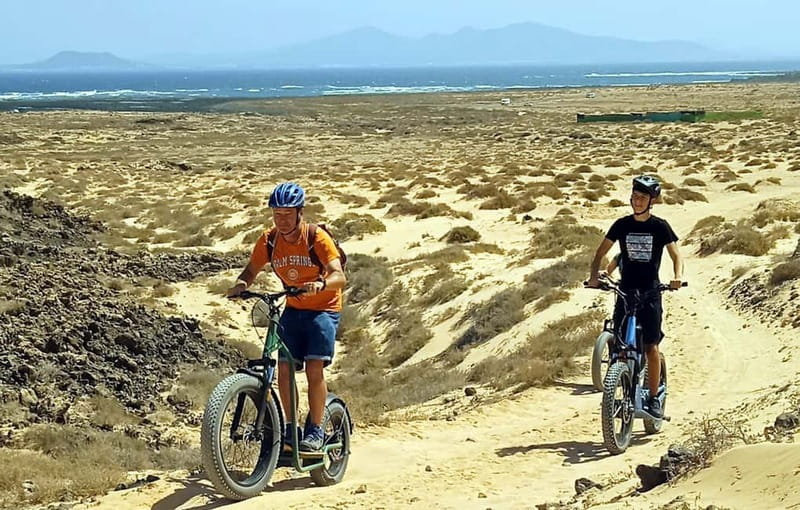 Costa Calma: E-bike Tour/E-scooter - Following the east coast by electric power
