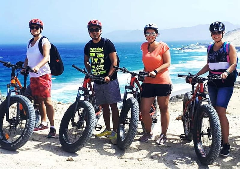 Costa Calma: E-bike Tour/E-scooter - The panoramic stop and photo time