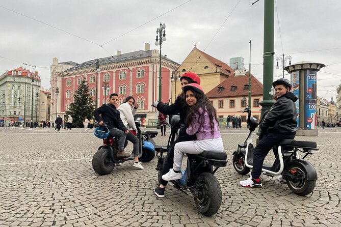 Create your own route on eScooter and enjoy Prague on wheels! - Old Town Square, the clock, and the city’s medieval center