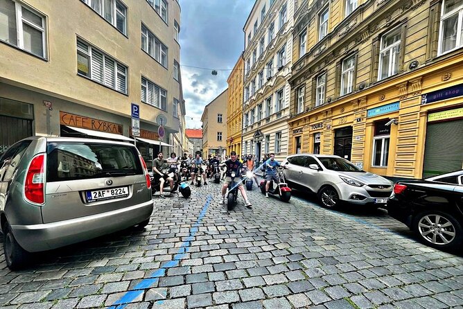 Create your own route on eScooter and enjoy Prague on wheels! - Kafka, Rudolfinum, and the National Theatre