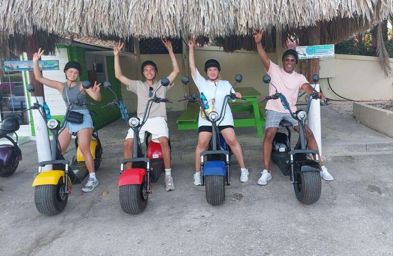 Curacao: Electric Scooter South-East Tour Adventure - The Quarantine House