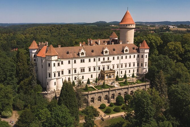 Czech Castles Scooter Tour for 1 day. The East Way. (audio guide) - Průhonice Park and Château, an elegant first stop