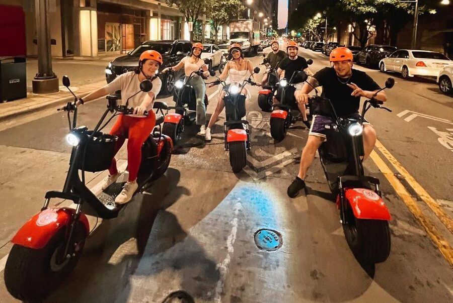Dallas: Sunset Fat Tire E-Scooter Guided Tour - Key points to know before you book