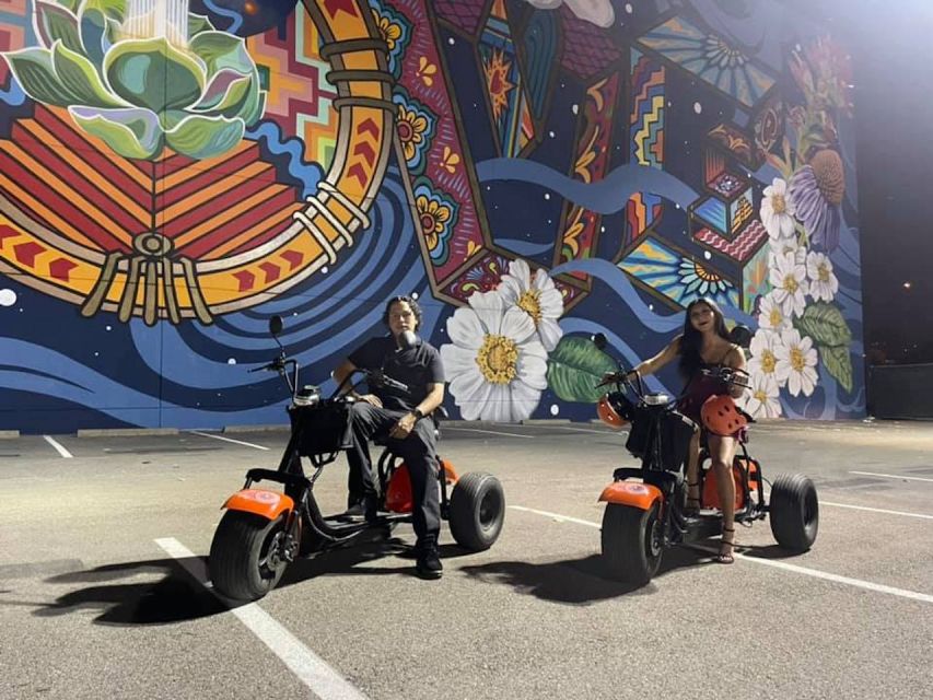 Dallas: Sunset Fat Tire E-Scooter Guided Tour - What the $90 price includes