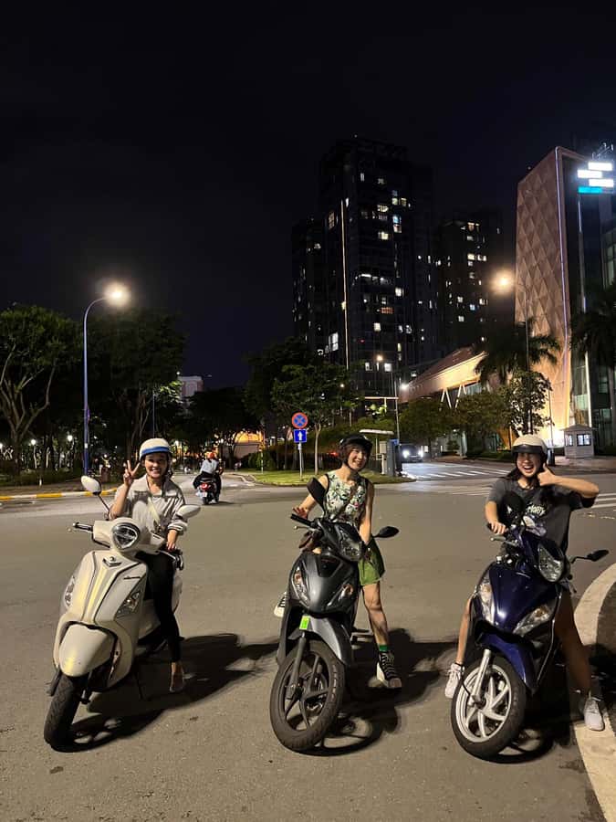 Discover Saigon Hidden Spots on Night Motorbike Adventure - Flower markets show Saigon at work