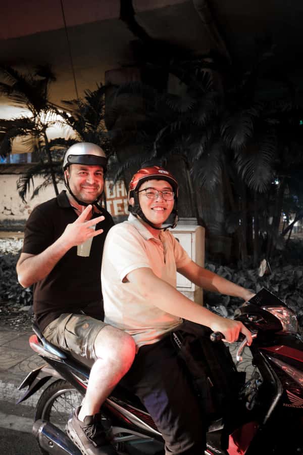 Discover Saigon Hidden Spots on Night Motorbike Adventure - The monk memorial adds serious history